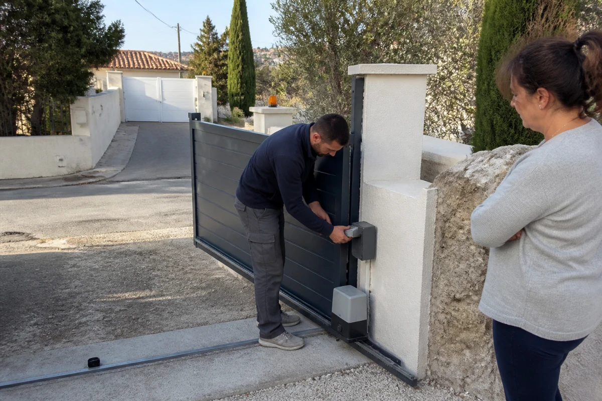 Motorisation portail Mougins