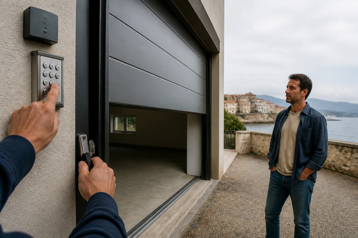 Motorisation porte de garage Cagnes sur mer