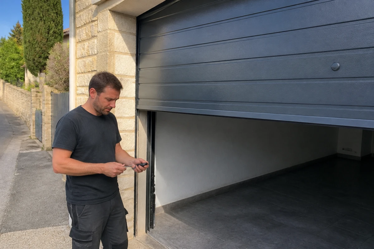 Motorisation porte de garage Draguignan