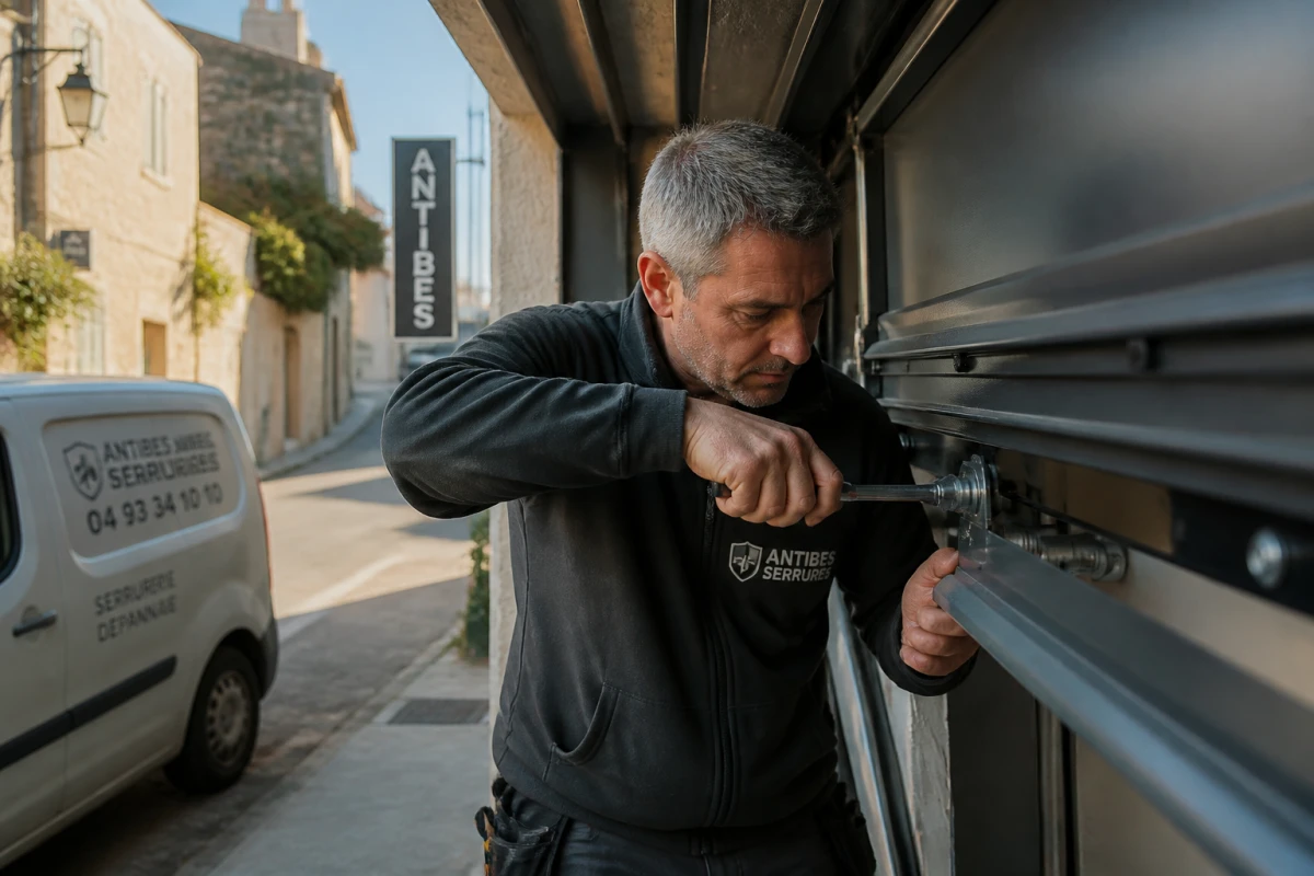 Réparation porte de garage Mougins