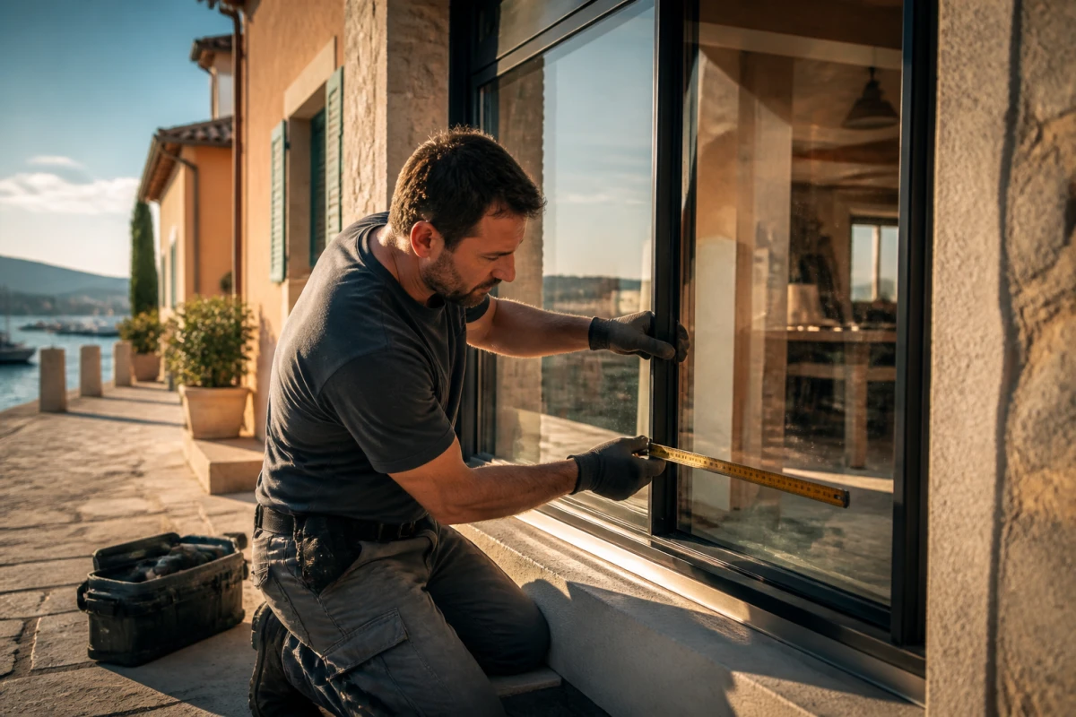 Vitrier remplacement double vitrage sur mesure Fréjus